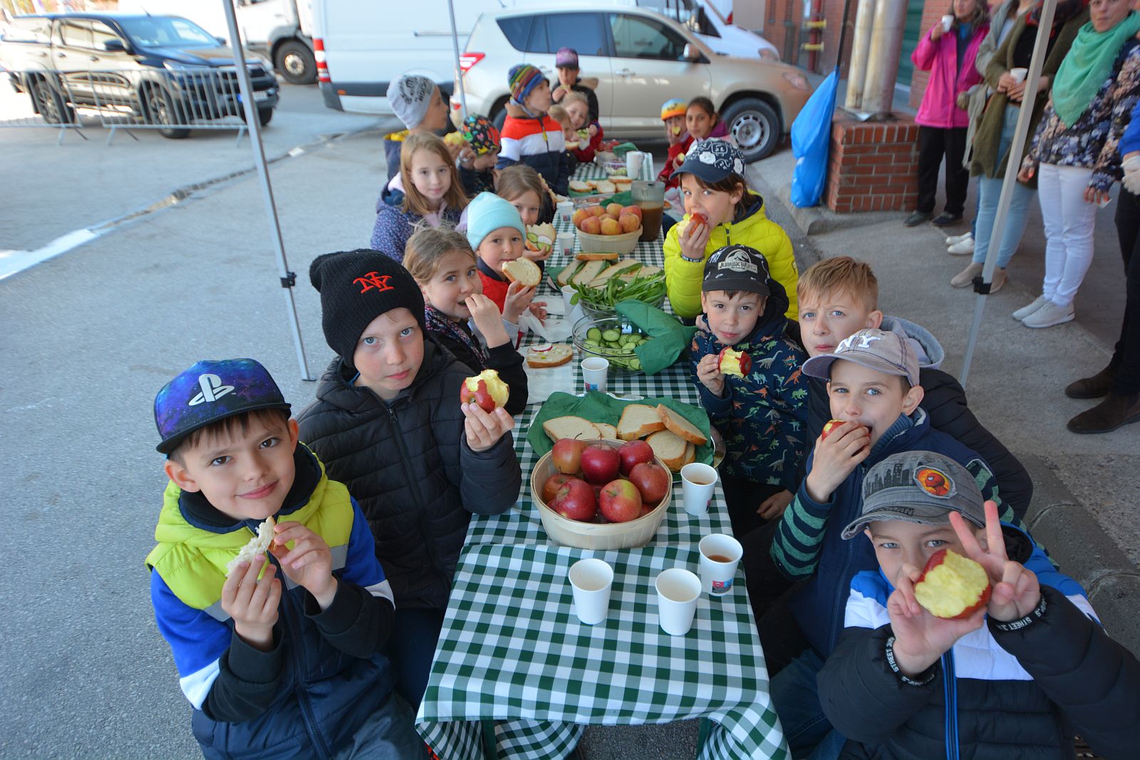 A termelőké és a gyerekeké volt a főszerep a Városi Piacon